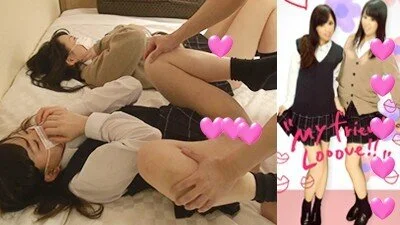 【個撮】慣れてない純粋二人組!大人しかったのに鬼ピストンでぶっ壊れ!性欲剥き出し