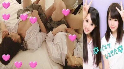 【個撮】白目剥き出し綾音ちゃんとビクビク錯乱聡美ちゃん。性欲恥じらい等身大たっぷ