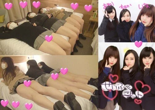 【個撮】欲望まみれ同級生三人組を生贄交換!羞恥心マックスで超■■!手当たり次第に