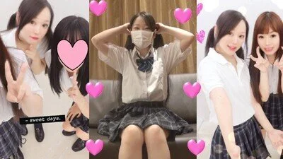 【個撮】涙が止まらん!ロミロミ黒髪ツインテールはるかちゃん!超高速奥突きでイキま