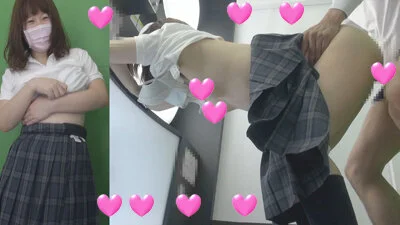 【個撮】あの!騙されちゃった超ロミロミあみなちゃん!人目を気にしてプリクラセック