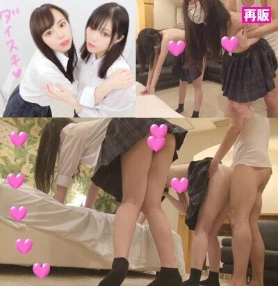 【再:個撮】初々しいピカピカ新入生の二人繊◯女!背伸びの代償がま〇こブチ壊しピ