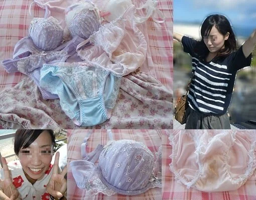 ☆スマホOK☆【JD21歳】色白でかわいい女子大生の汚れた下着で、、、