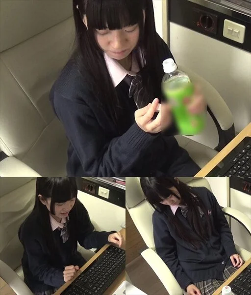 【副業07】塾生一のつるぺた系スレンダー可愛い子に惜しんで膣内射精!【PC教室開