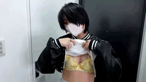 ボーイッシュ美女のおパンツ買取!/黄色おパンツに直接乳首いじりで絶頂!【下着/可
