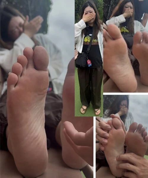 真矢みき似美女激弱25cm足裏脇くすぐり両足くらべ!5分41秒
