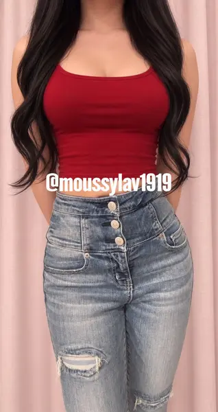 【素人動画✨】ハイウエストスキニー穿いてみた😳エロかっこよすぎるダメージ付きデニ