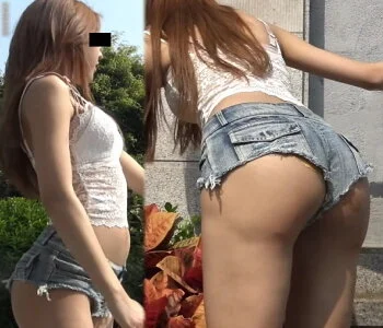 【フルHD】Vol2 究極のハミ尻、生パンチラにまるで生ブラ