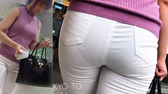 【FHD 60p】女子大生のお尻:ムチムチボディJDの透けパン尻(前編)