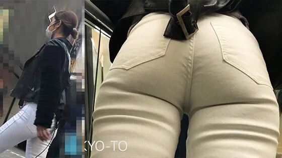 【FHD 60fps】お姉さんのお尻:ジムから出てきた美尻お姉さん①