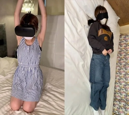 【VRでリラックス】「細身美乳OLの冷房対策」「保育園のお迎え前に来てくれたママ