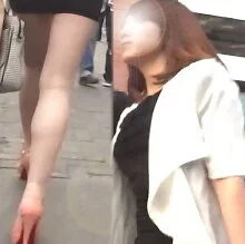 高画質 パンストOLのミニスカさんを追跡