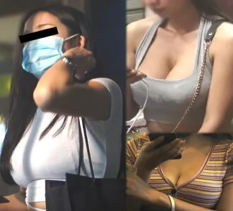 高画質5人 夜の街の巨乳、爆乳さんたち6