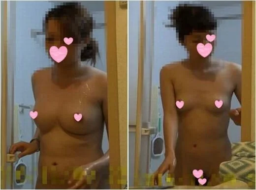 【民泊着替え】ぽっちゃりガールとふわふわガール-44、45人目-