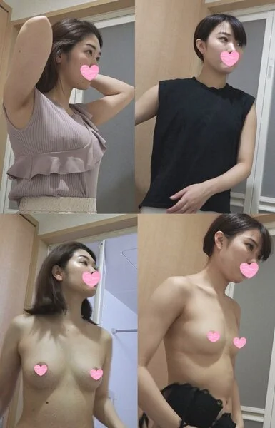 【民泊着替え】親孝行中の巨乳OLさんと美人なお姉さん-119、120人目-