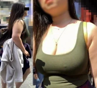 【フルHD】ぽっちゃり爆乳、巨乳さんの乳揺れ
