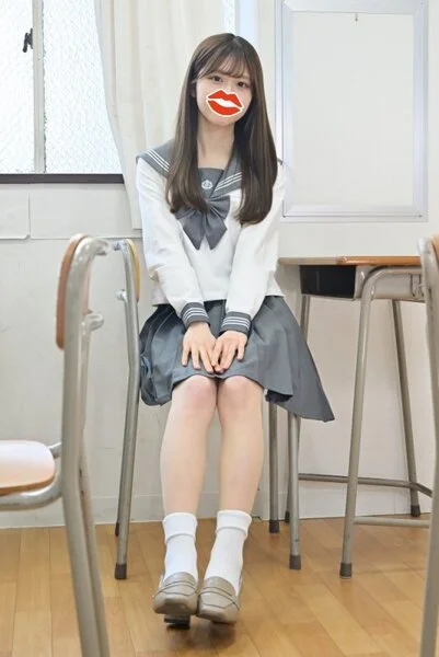 グレー■■■■■と三つ折りソックス 1/2