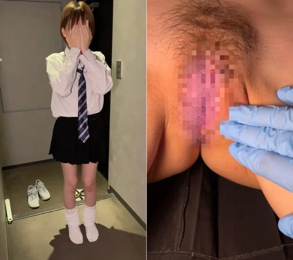 【下着売買】真面目な美肌細身「こはるちゃん」すごい言うこときいてくれるから女性器