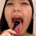 【舌フェチ唾フェチ】水卜麻衣奈のエロ長い舌・唾・口の臭い堪能コース2
