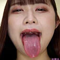 【舌フェチベロフェチ】水原みそののエロ長い舌と口内をじっくり観察