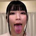 【舌フェチベロフェチ】胡桃さくらのエロ長い舌と口内をじっくり観察