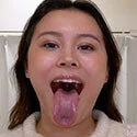 【舌フェチベロフェチ】木野々葉えりかのエロ長い舌と口内をじっくり観察