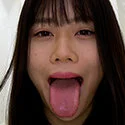 【舌フェチベロフェチ】天沢りんのエロ長い舌と口内をじっくり観察