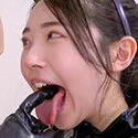 美しいキャットスーツ女王様が、舌唾大好き変質者を強〇■■顔舐め手コキ搾精! ドア
