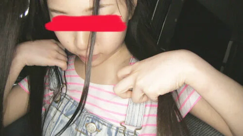 【マニア向け】実妹の帰宅を待って父の車へ連れていき、車内で生おっぱい晒さしたった