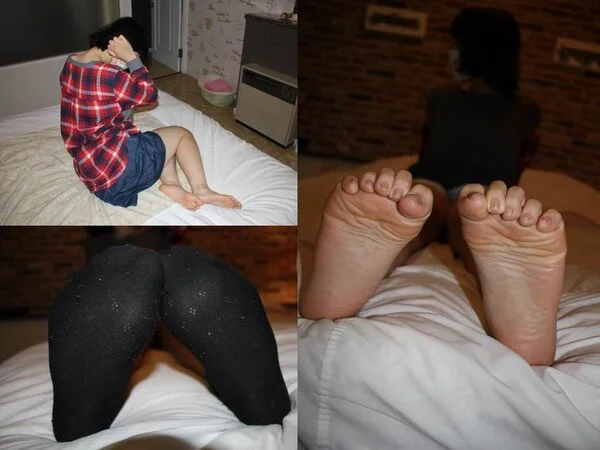 L■■しおりちゃんの足写真集