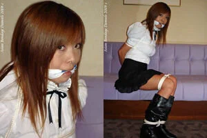 着衣■■&猿轡フェチ動画 [TA15 Blouse and Boots Part