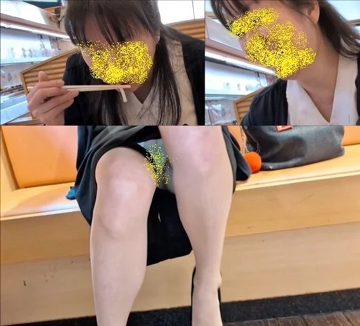 会社の同僚を食事休憩中にパンチラ撮影! vol.39