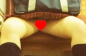 【電車対面鞄カメラ】 超S級■■、むっちり美脚、白パンティ 【長時間動画】