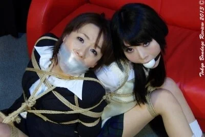 着衣■■&猿轡フェチ動画 [WB2 連縛■■ ■■■■菜乃と女捜査官美希 Par