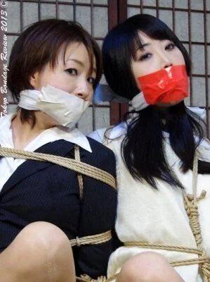 着衣■■&猿轡フェチ動画 [WB3 連縛■■ ■■■■菜乃と女捜査官美希 Par