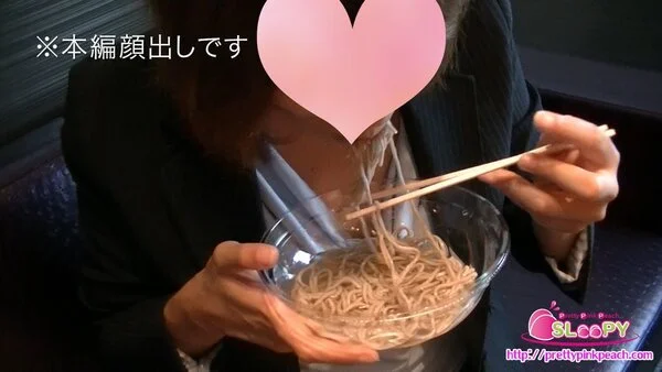 【食ザー・食■】残さず食べる! ■■■■そば! Hの後はザーメンとろろそば! 完