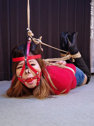 着衣■■&猿轡フェチ動画 [NN28 緊縛隷嬢 奈菜 屈辱の連続鼻フック Par