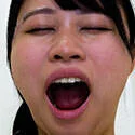 顔面崩壊!かわいい都あやめちゃんのあくび接写!!