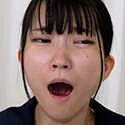 顔面崩壊!かわいい伊織ひなのちゃんのあくび接写!!