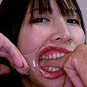【噛みつき】衝撃!奥歯で指を噛むところが丸見えのスペシャル噛みつき!【南條彩】