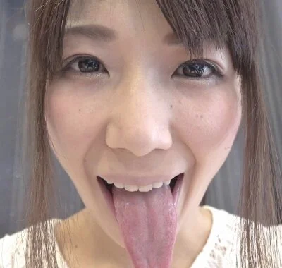 【唾ベロ観察】加藤あやのの長舌責めを完全主観で堪能し、レンズ2㎝接写観察、唾吐き