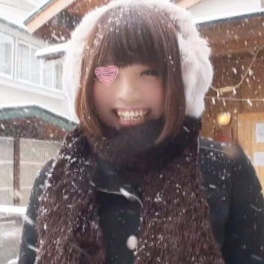 【個撮】山形在住の地元みるくちゃんを雪中リモバイ装着連れ回し!旅館でオモチャ三昧