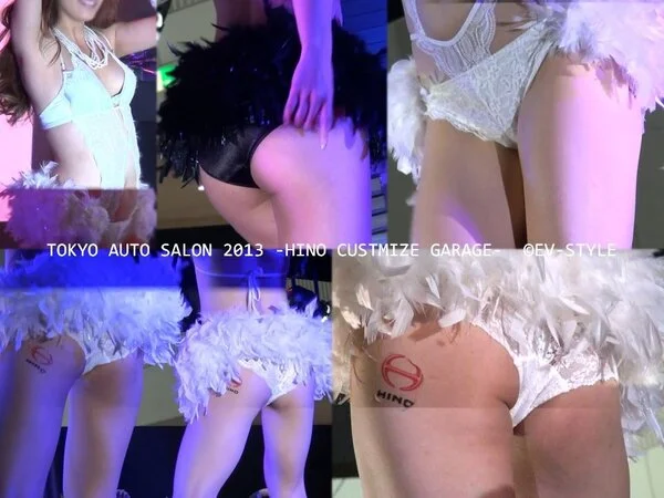 【ランジェリーダンサー】TAS 2013 HINO CUSTMIZE GARAG