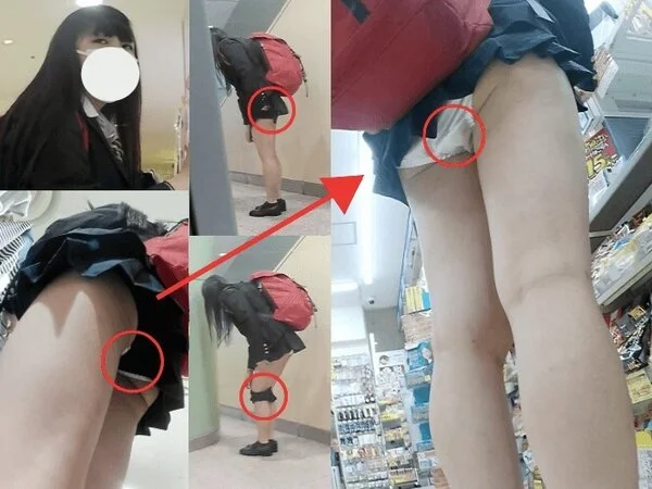 衝撃/黒パンを脱ぎ脱ぎする美■■