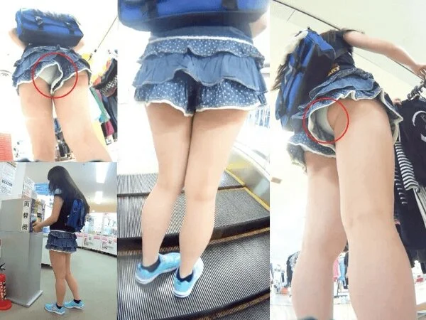 某予備校帰りのハミパン美■■