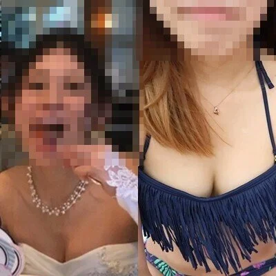 素人女性79 おっぱいも水着も素晴らしい新婦さん