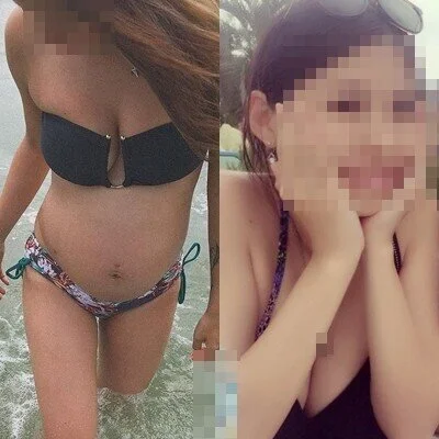 素人女性95 美女ギャルさんも可愛い若妻さんも水着と私服のギャップがすごかです