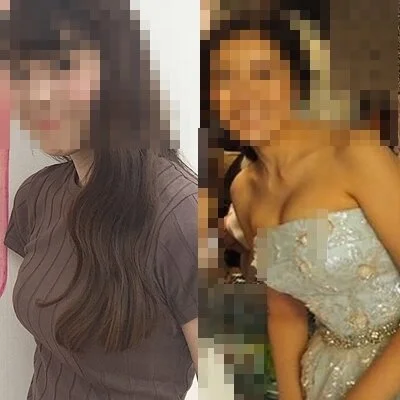 素人女性121 巨乳っていうのがドレスの上からでもわかる若妻新婦さんは美人でした
