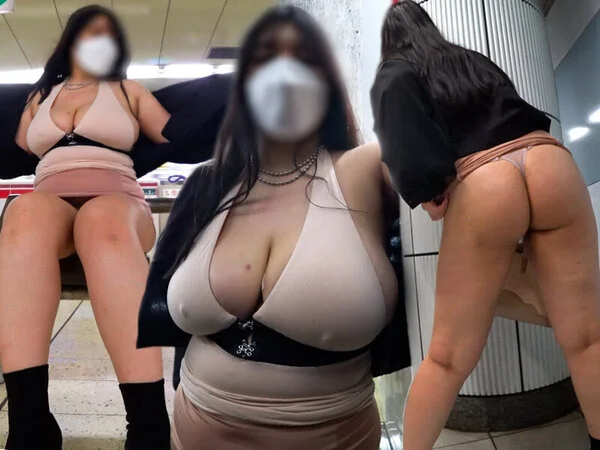 【着衣:ボディコンタイトスカ】☆ヤバすぎる肉塊ボディー☆最早ケツも乳も肉饅頭!小