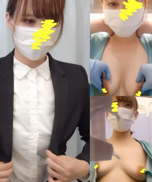 #41「神パイ」スーツ美女のおっぱいに■■■■揉みしだき‼【検診/触診/心電図】
